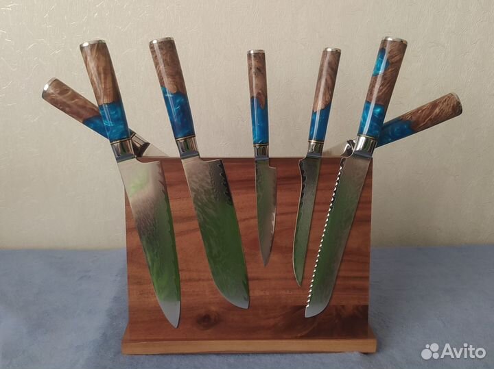 Магнитная подставка для кухонных ножей