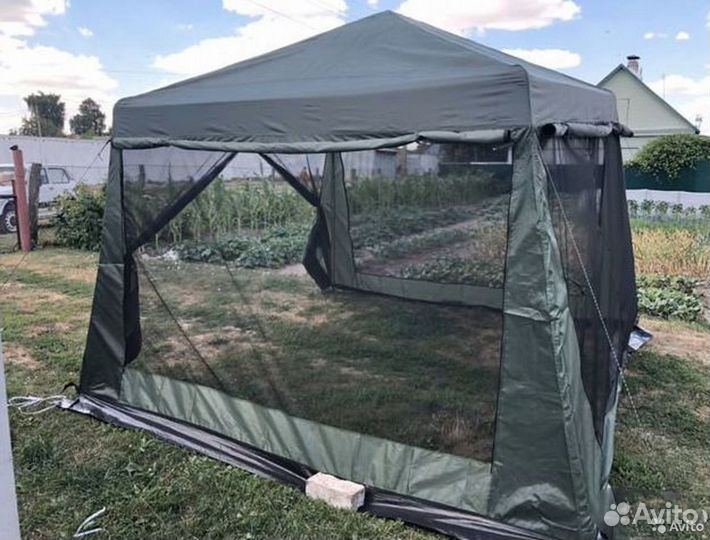 Тент шатер для дачи