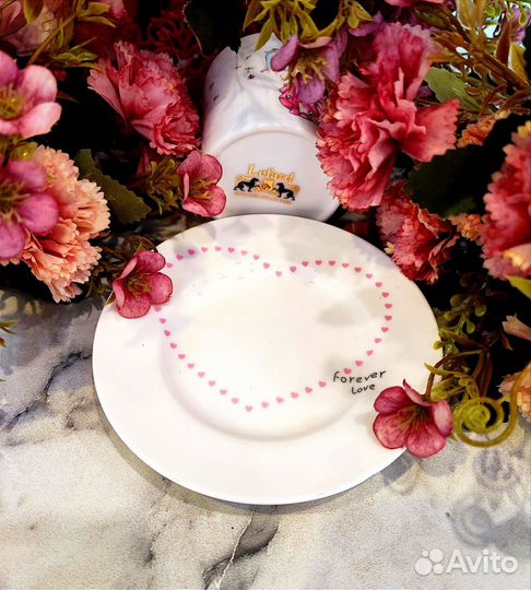 Чашка с блюдцем