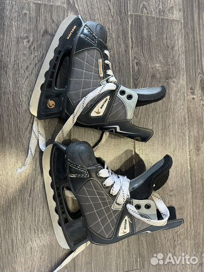 Коньки хоккейные, 34 размер, в хорошем состоянии