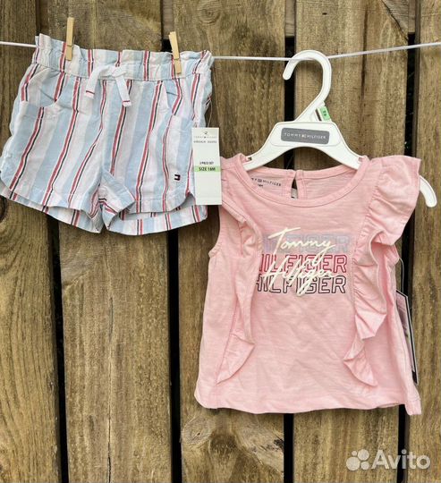 Комплект tommy hilfiger для девочки