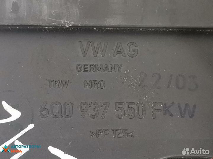 Блок предохранителей seat Ibiza 3 2003 6Q0937550F