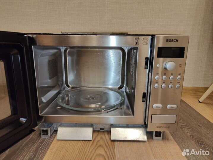 Инверторная встройка Bosch, без рамки. Нержавейка