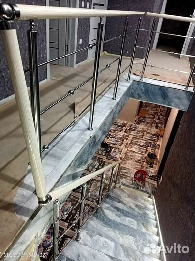 Перила для лестниц из нержавеющей стали