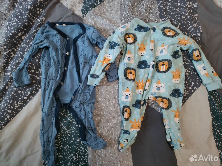 Пакет одежды для мальчика 0-2 месяца