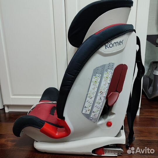 Автокресло romer advansafix 9-36 кг, наклон isofix