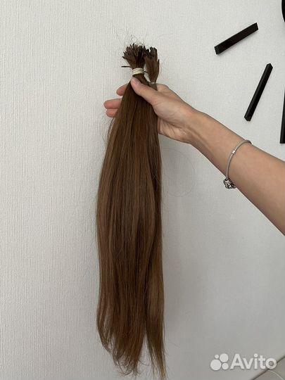Волосы для наращивания 55 см