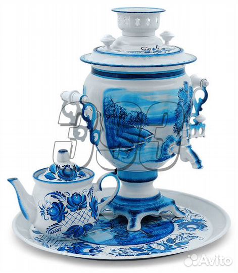 Набор электрический Гжель пейзаж Лето (3л) (44826)