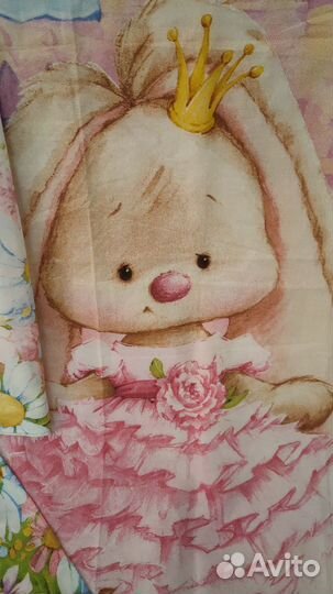 Комплект постельного белья в детскую кроватку