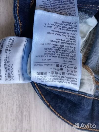 Джинсы levis женские 711 skinny (26)