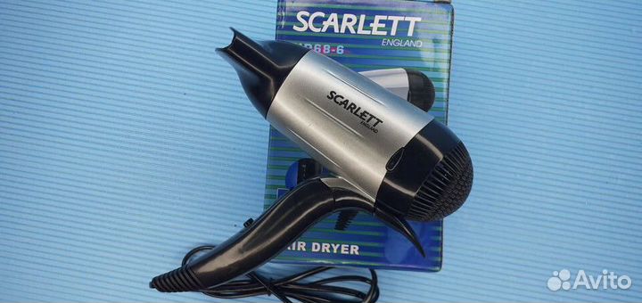 Фен Scarlet 1600w Складной 3 скорости Новый