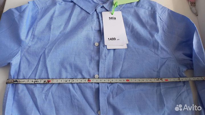 Новая рубашка школьная для мальчика рост 164