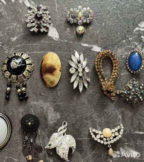 Брошь винтаж СССР