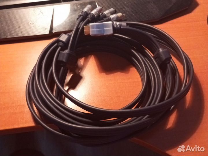 Аудио/видео кабель Profigold Scart to 6*RCA