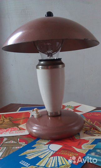 Лампа настольная Грибок