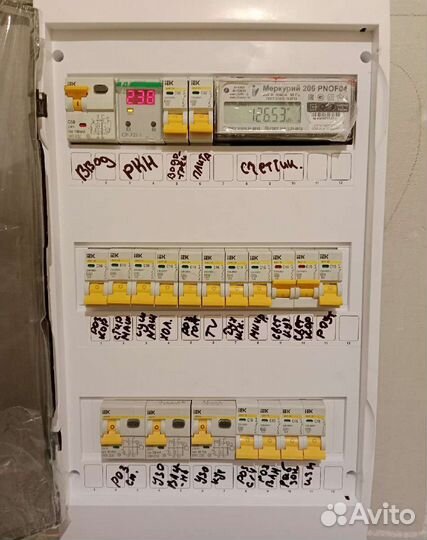 Электромонтажные работы, квартиры, частные дома