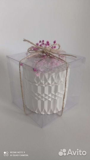 Шкатулка из гипса