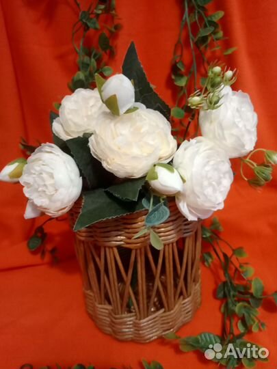 Корзина плетеная