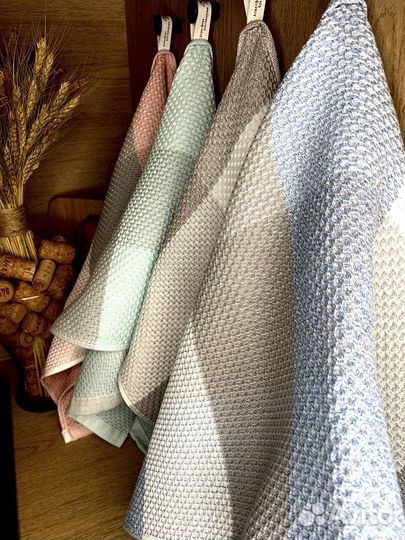 Набор кухонных полотенец 4шт/35*75/100 хлопок