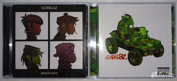 Gorillaz, CD, Сд диски