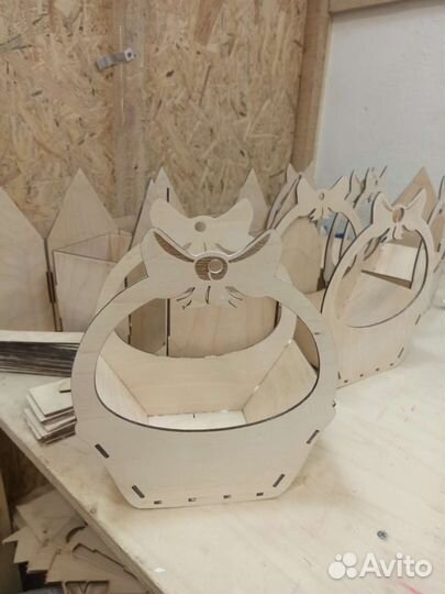 Лазерная резка фанеры