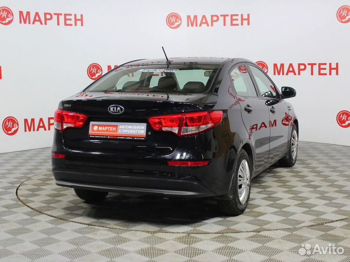 Kia Rio 1.6 МТ, 2016, 90 260 км