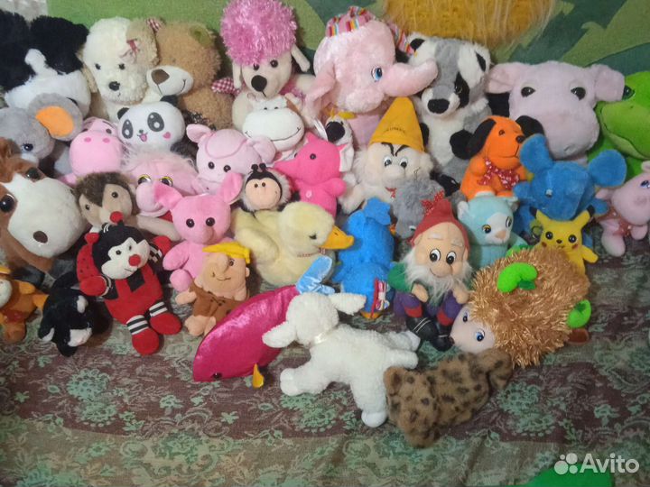 Мягкие игрушки одним лотом