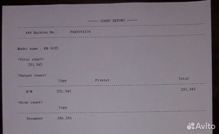 Копир А3 А4 Kyocera Mita KM-1635