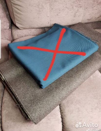 Сукно шинельное офицерское повседневное СССР 3 м