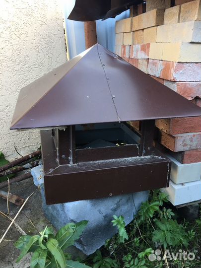 Колпак и кожух на печную трубу