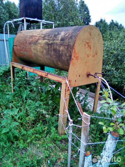 Бочка металлическая