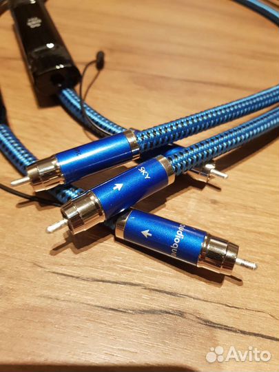 Audioquest sky межблочный кабель