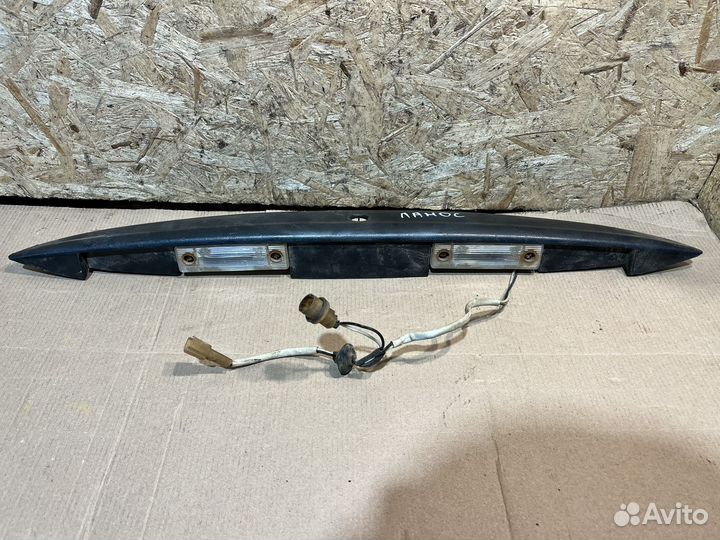 Накладка номера Chevrolet Lanos (Шевроле Ланос)