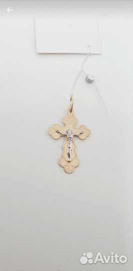 Крест золото 585 пробы
