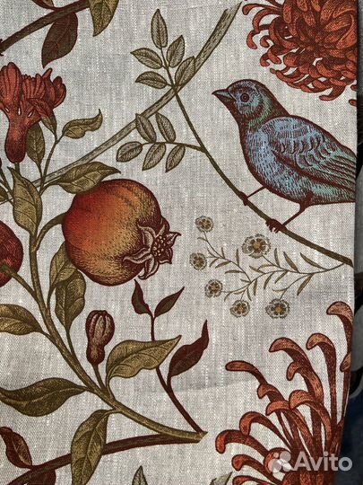 Ткань для штор лен