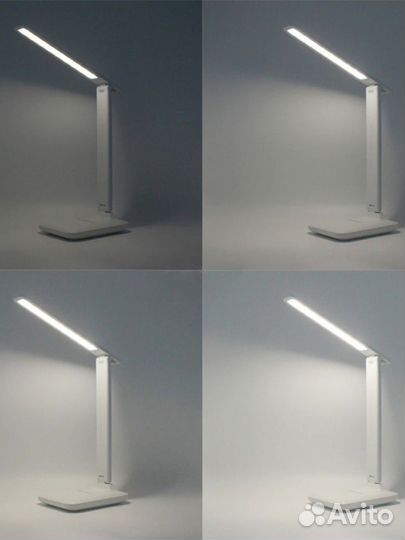 Сенсорная настольная LED лампа 2 шт (Белая)