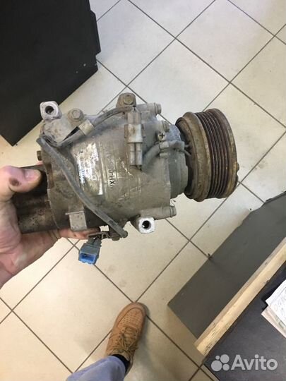 Компрессор кондиционера чери бонус а 13