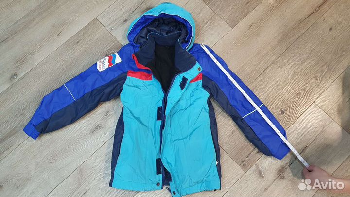 Детский горнолыжный костюм, штаны-самосбросы