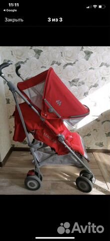 Коляска трость maclaren techno xt