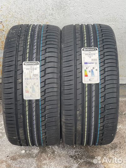 Continental PremiumContact 6 SUV 285/45 R22 и 325/40 R22 114Y