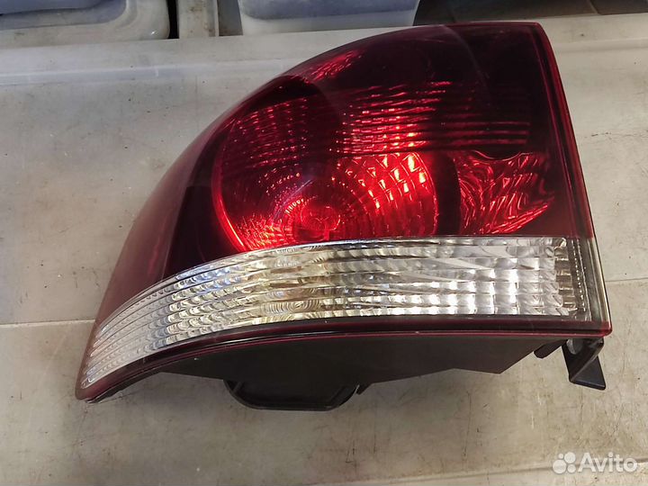 Фонарь задний на крыло левый VW Туарег GP рест