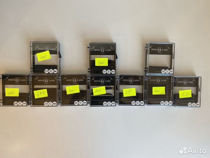 Ресницы для наращивания Luxury pony lash