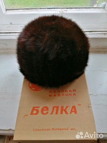 Шапка норковая женская