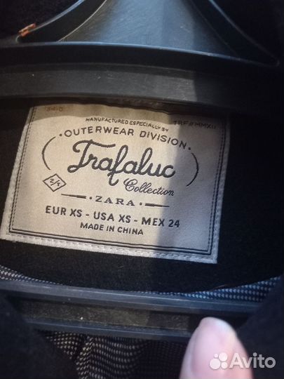 Пальто женское zara