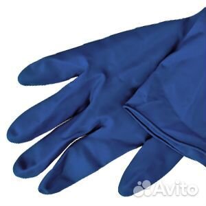 Перчатки латексные сверхпрочные, 20 г/ 300 мм, S