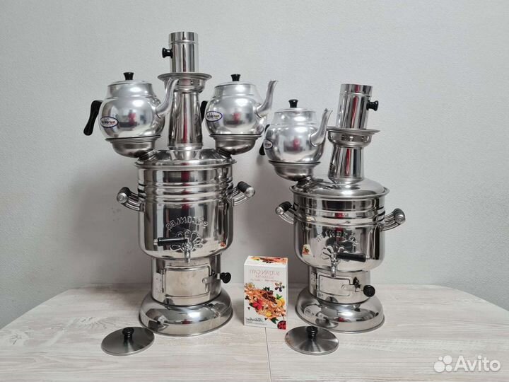 Самовар на дровах / самовар на углях