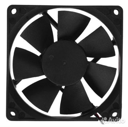 Вентилятор Gembird fancase-4 80 мм, подшипник скол