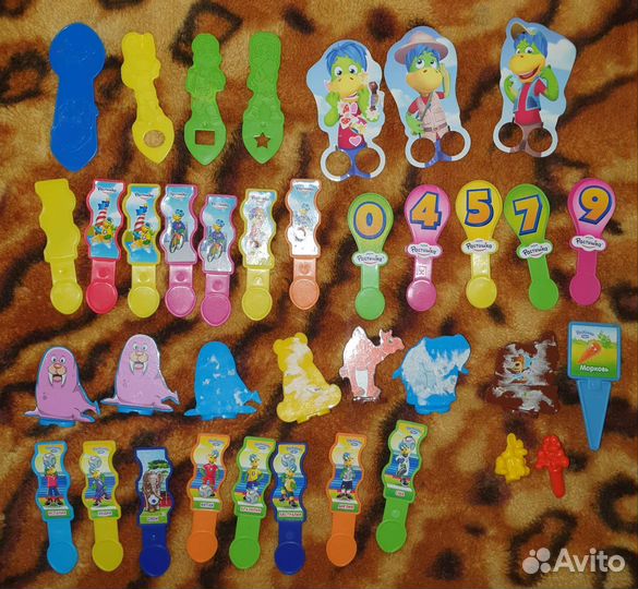 Киндер сюрприз русские игрушки вкладыши