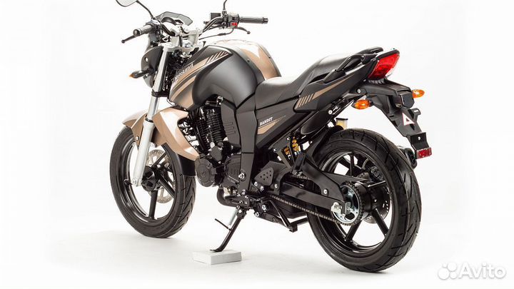 Мотоцикл motoland bandit 250 В коричневом цвете