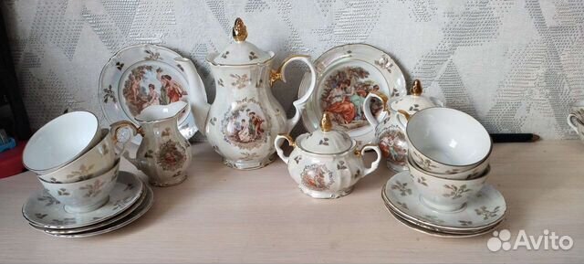 Чайно-Кофейный сервиз Мадонна гдр